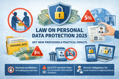 LUẬT BẢO VỆ DỮ LIỆU CÁ NHÂN 2025 – NHỮNG ĐIỂM MỚI VÀ TÁC ĐỘNG THỰC TIỄN/ LAW ON PERSONAL DATA PROTECTION 2025 – KEY NEW PROVISIONS AND PRACTICAL IMPACTS