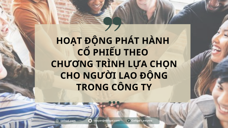 HOẠT ĐỘNG PHÁT HÀNH CỔ PHIẾU THEO CHƯƠNG TRÌNH LỰA CHỌN CHO NGƯỜI LAO ĐỘNG TRONG CÔNG TY